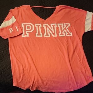 PINK Victoria's Secret Coral Tee